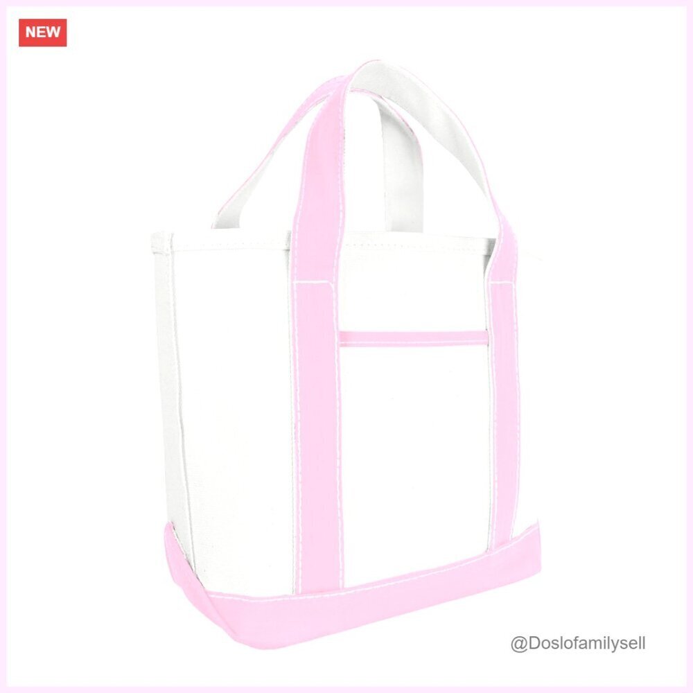 14" Mini Cotton Canvas Tote Bag for Party Favors Wedding Gifts